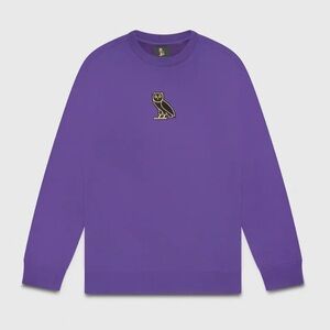 Purple Ovo crew neck